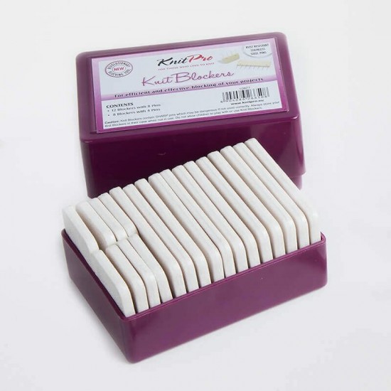 Knitproknitblockerswit 20stuks